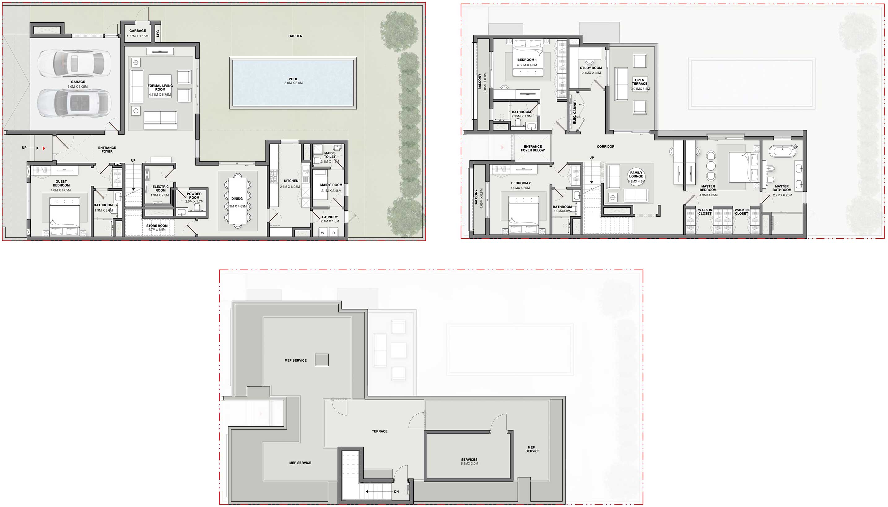 Sobha Reserve At Dubailand floor plan